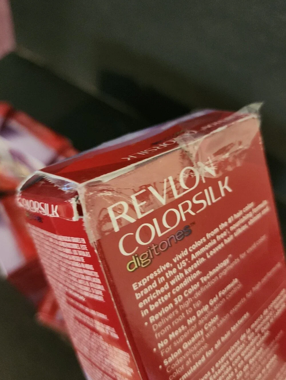 Revlon Colorsilk Digitones Keratin Perm Hair Color 92D PASTEL LAVENDER  7pk New
